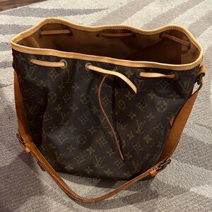 Louis Vuitton Brown Monogram Shoulder Bag